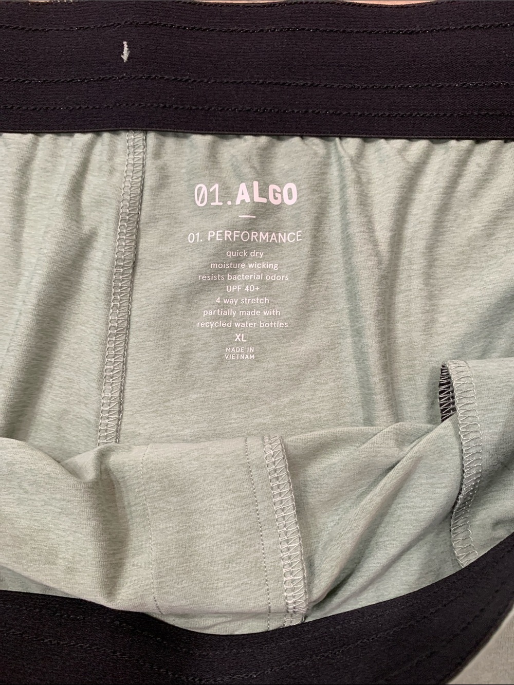NWT Men’s 01.Algo Gym to Swim Oscar Performance Short Size XL - Picture 2 of 7